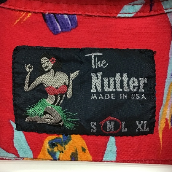 The Nutter mens made in USA short sleeve polo shirt medium - Picture 4 of 10